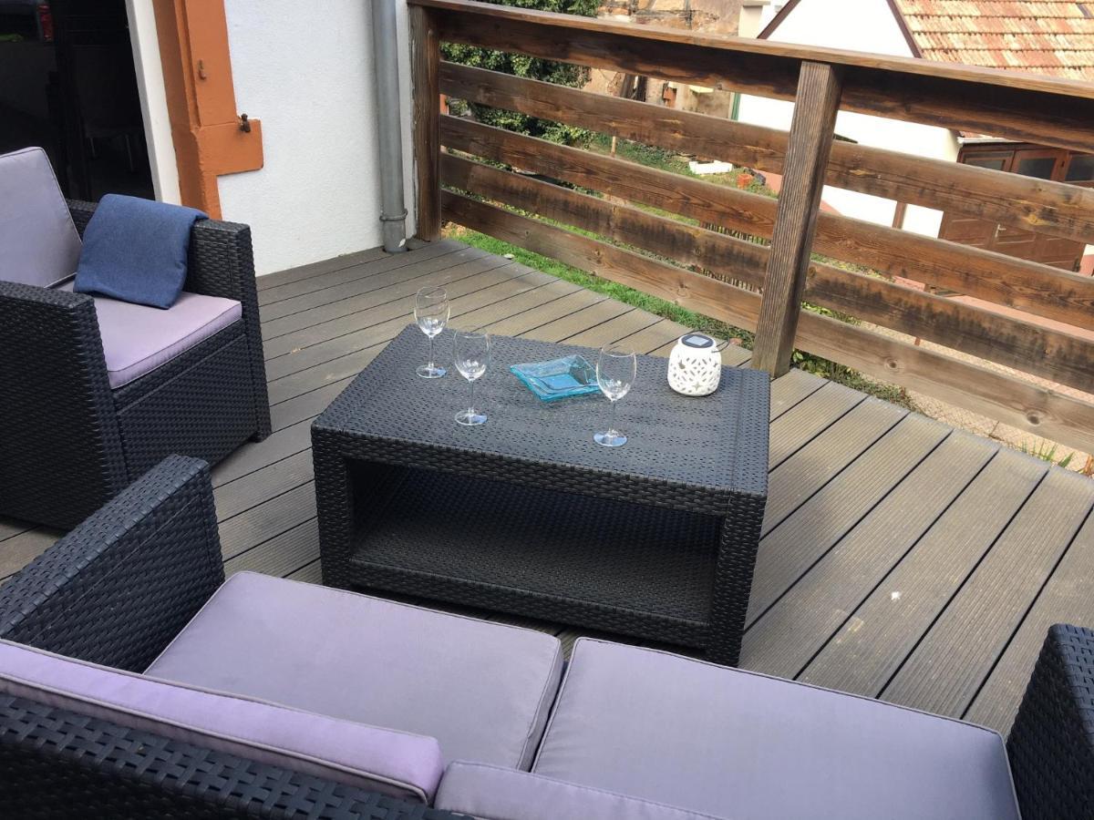 Meuble Tout Confort, Avec Terrasse Niederbronn-les-Bains Kültér fotó